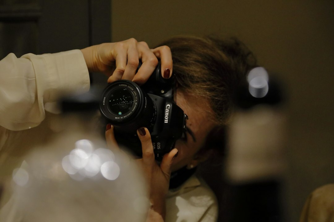 Photographers and press covering a celebrity event
